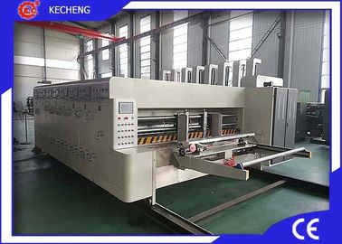 Economic Flexo Printing Slotting Machine / Four Colour Flexo Printing Machine