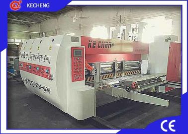 Water Ink Corrugated Carton Flexo Printing Machine Lead Edge Feeding