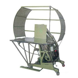 Manual Control Bundle Tying Machine / Carton Strapping Machine 450mm Max Stacking