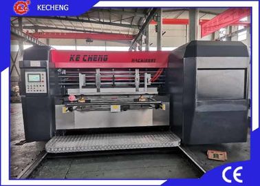 Slotting Die Cutting Automatic Control 1mm Carton Printer Machine