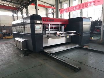 Slotting Die Cutting Automatic Control 1mm Carton Printer Machine