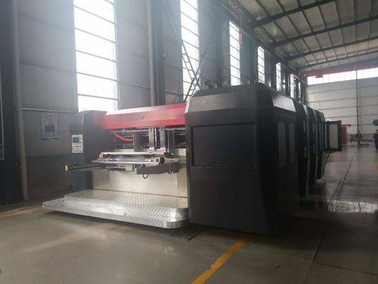 Vacuum Transfer 2 Color Priner Slotter Machine For Corrugated Carton